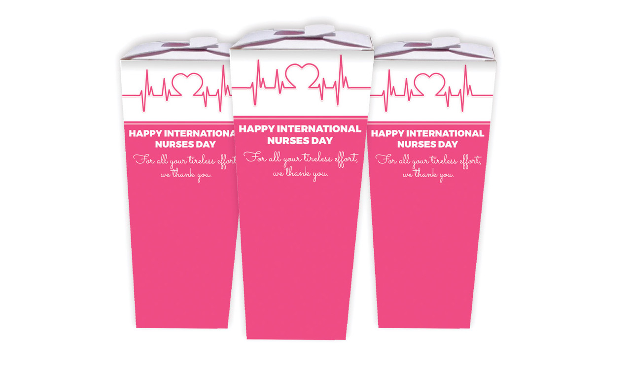 Heart Rate International Nurses Day Personalised Chocaboxes