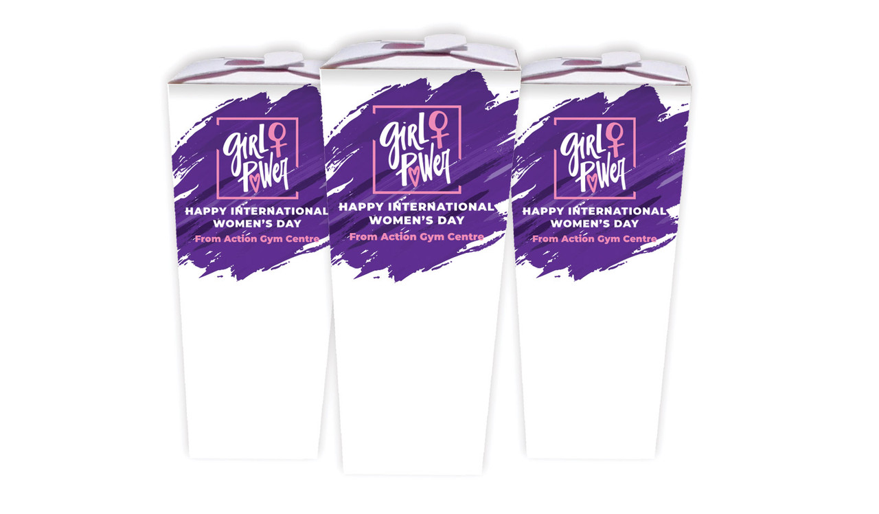 Girl Power International Womens Day Personalised Chocaboxes