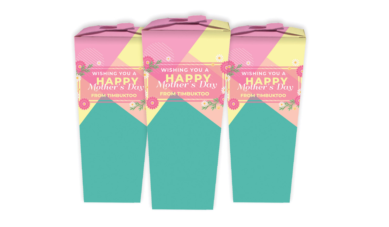 Bold Colours Mothers Day Personalised Chocaboxes