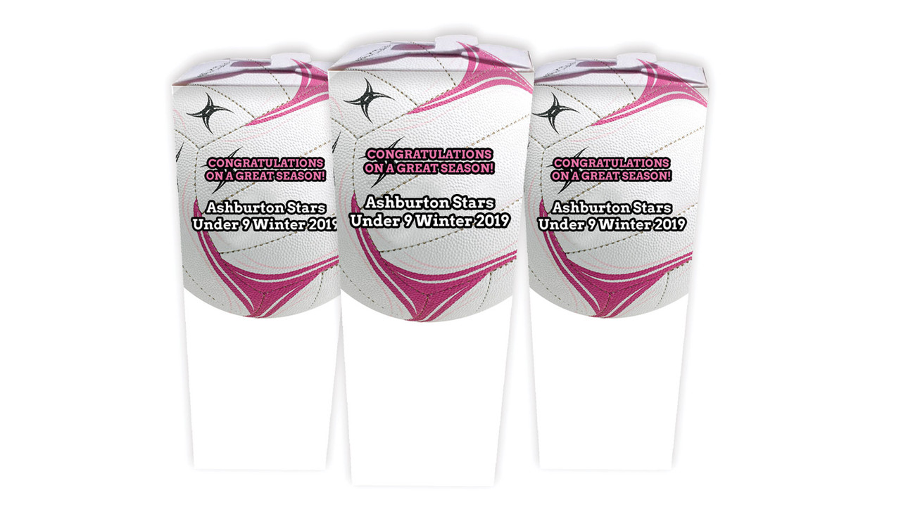 Netball Ball Personalised Chocaboxes