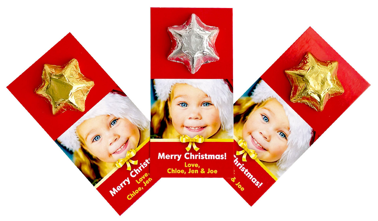 Add A Photo Personalised Star Card