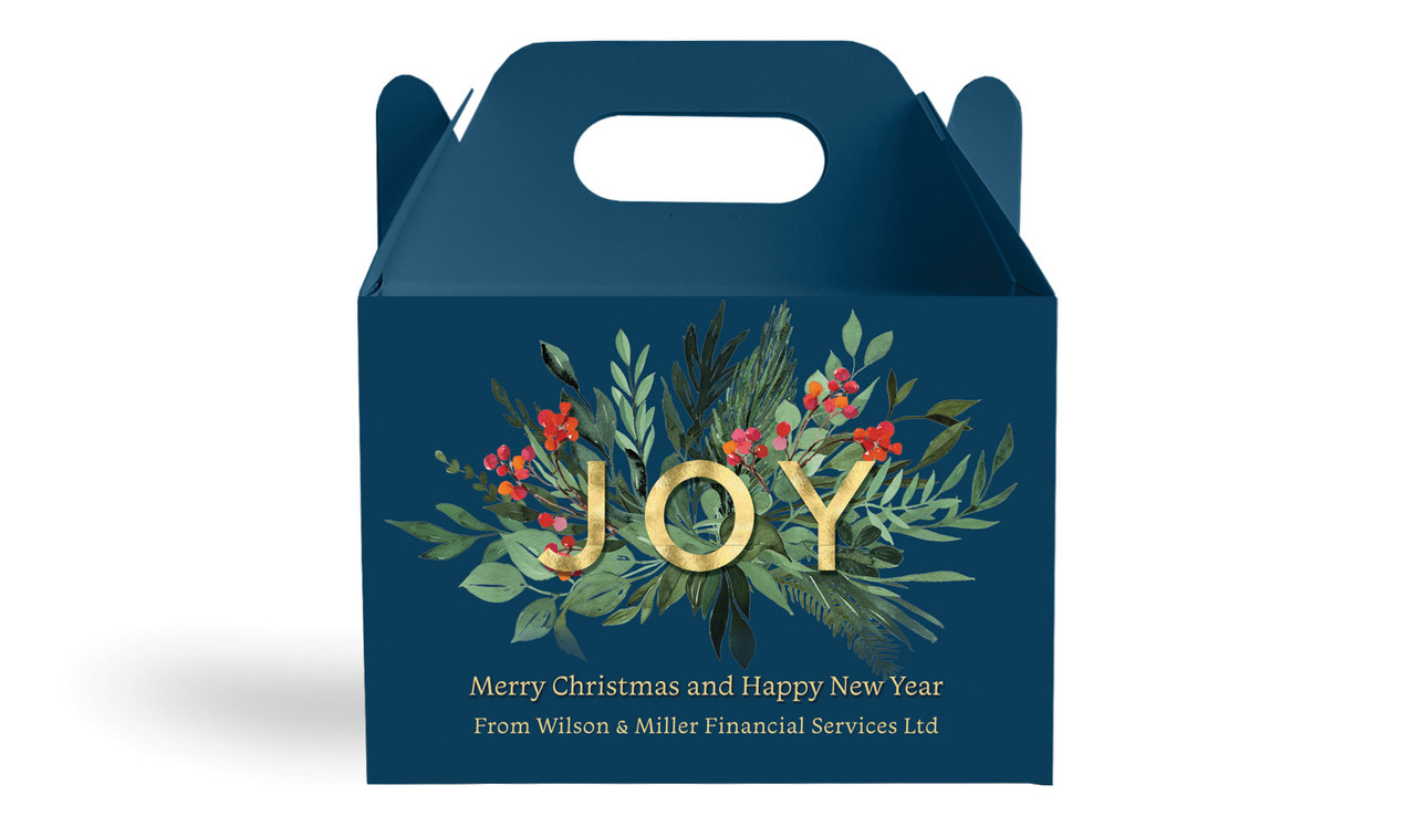 Joy Personalised Gable Favour Box