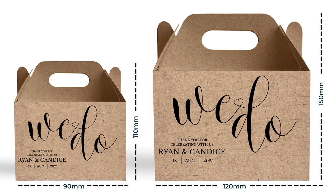Size difference between regular and large gable boxes