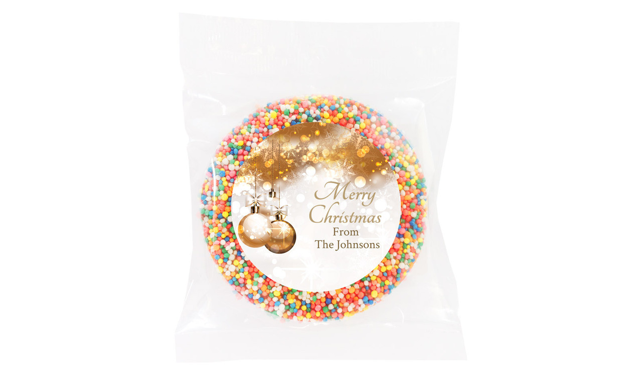Bronze Baubles Christmas Chocolate Freckle