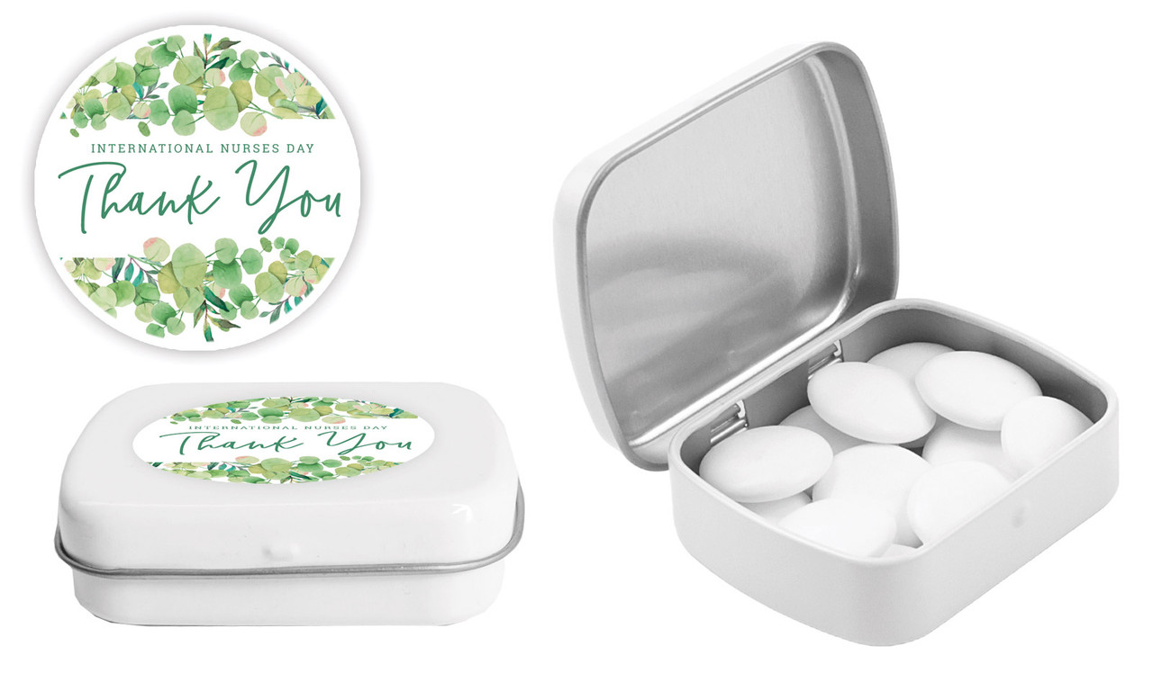 Eucalypt International Nurses Day Personalised Mint Tins