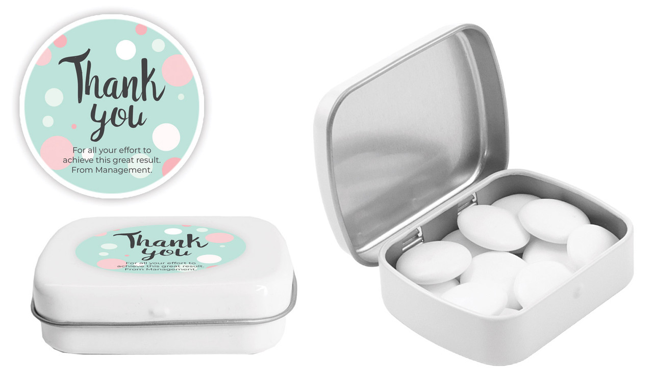 Dots Personalised Mint Tins