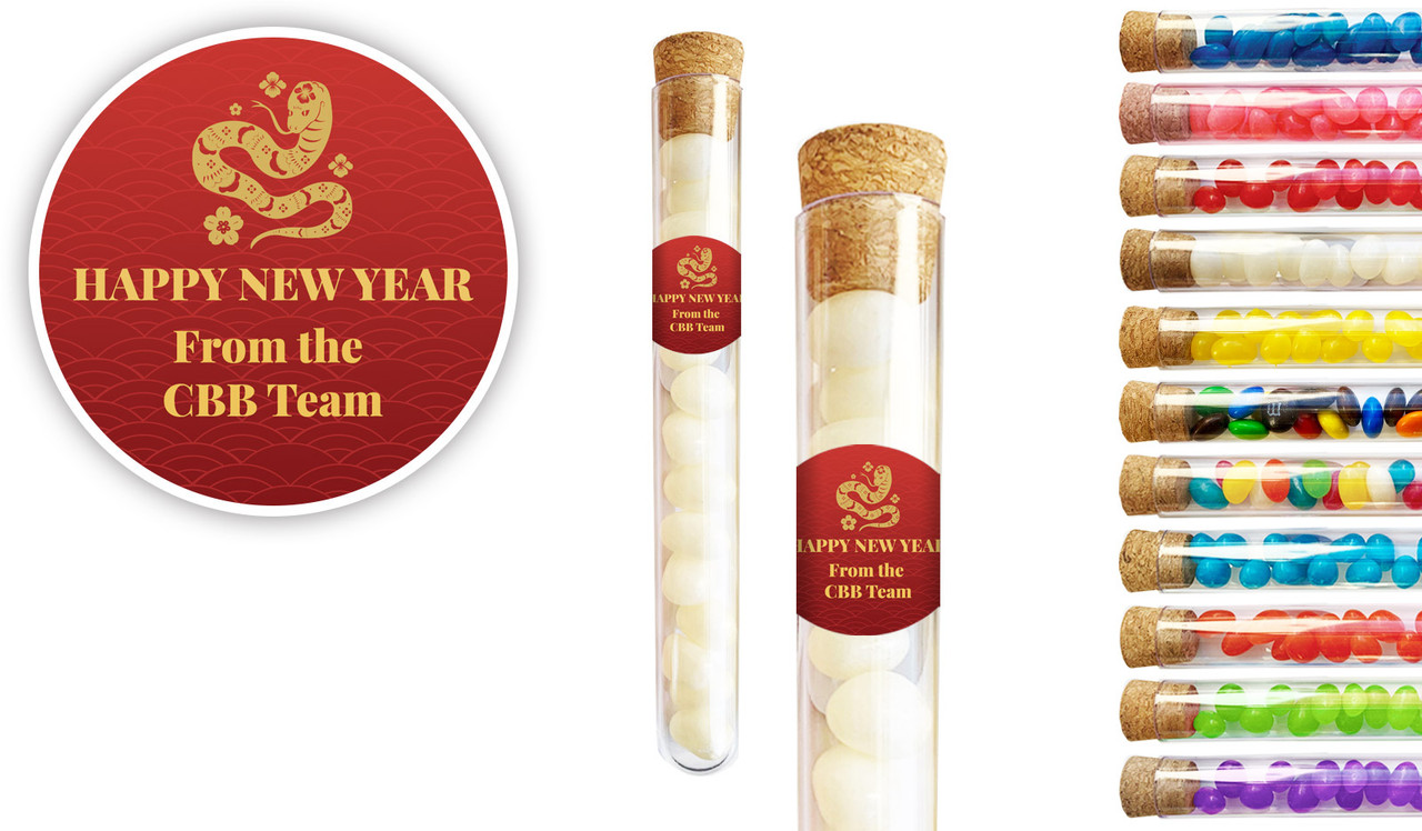 Emblem Chinese New Year Personalised Test Tubes
