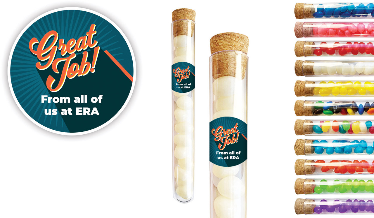 Retro Congratulations Personalised Test Tubes