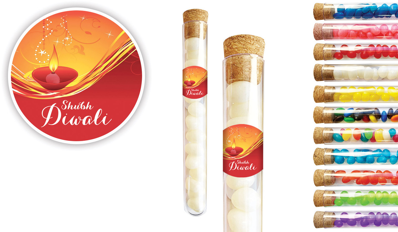 Radiant Diwali Personalised Test Tubes