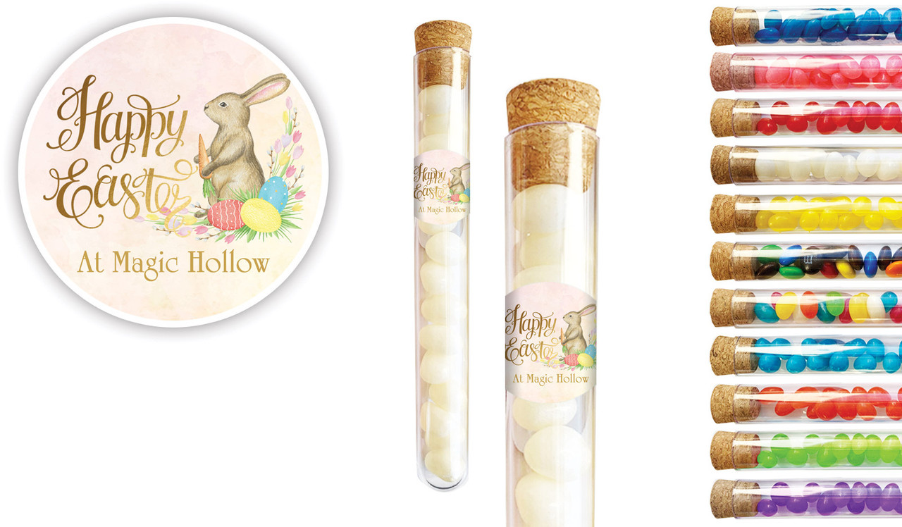 Beautiful Bunny Easter Personalised Test Tubes