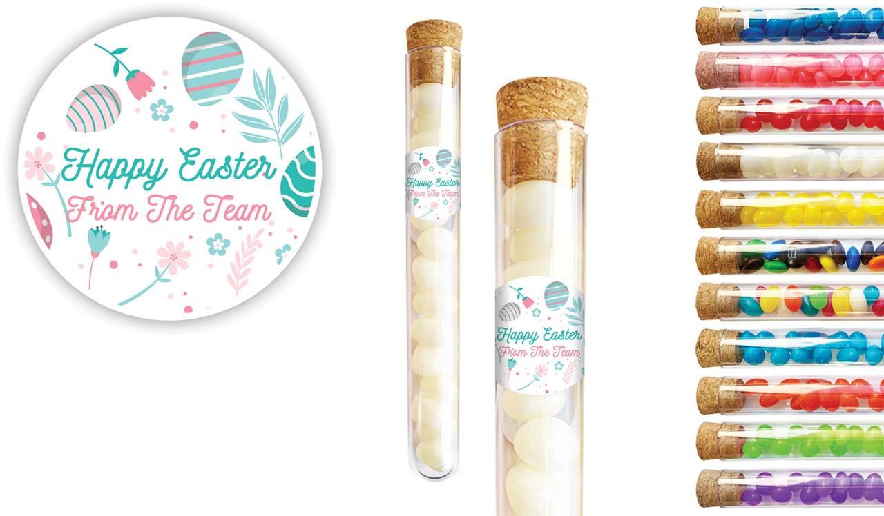 Easter Elements Easter Personalised Test Tubes