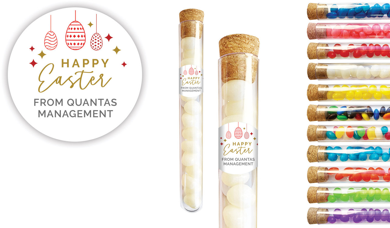 Hanging Eggs Easter Personalised Test Tubes