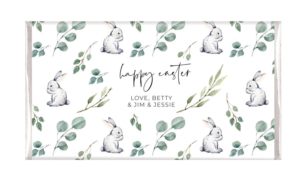 Eucalypt Personalised Easter Chocolate Bars