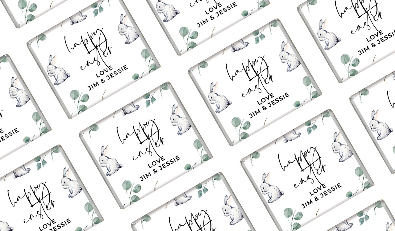Eucalypt Personalised Easter Mini Chocolates