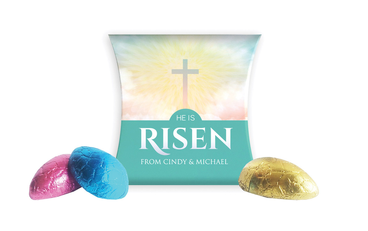 Heavenly Cross Easter Pillow Box