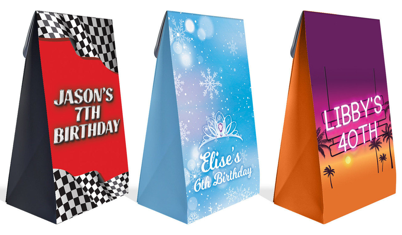 Custom Gusset Favour Bag Boxes