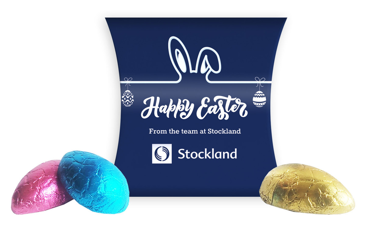 Personalised Pillow Box With Optional Eggs