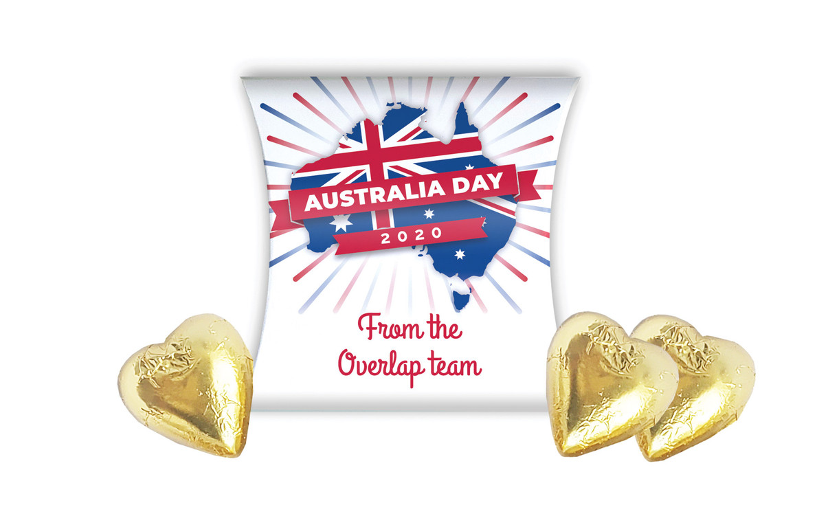 Australia Map Australia Day Personalised Pillow Boxes