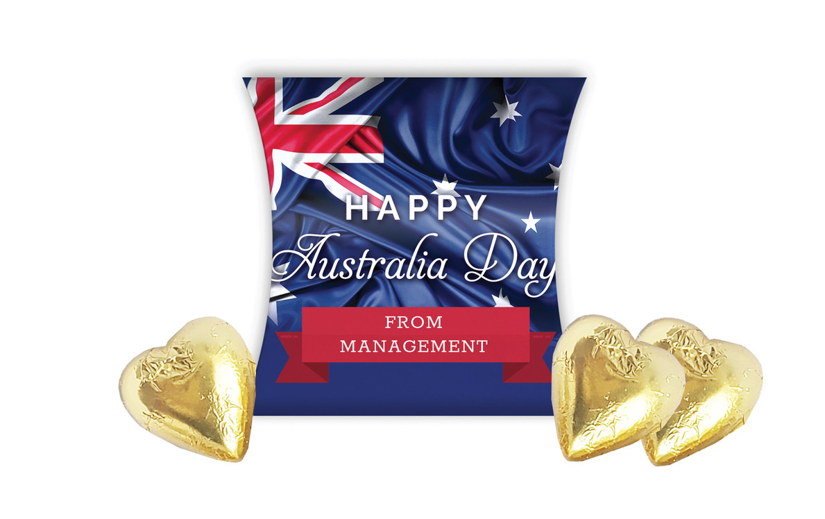 Australian Flag Australia Day Personalised Pillow Boxes
