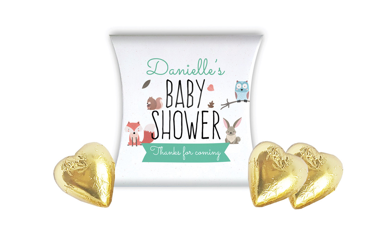 Little Critters Baby Shower Personalised Pillow Boxes