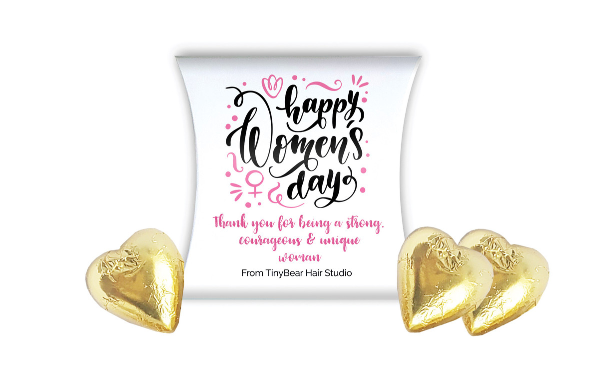 Insiginia International Womens Day Personalised Pillow Boxes