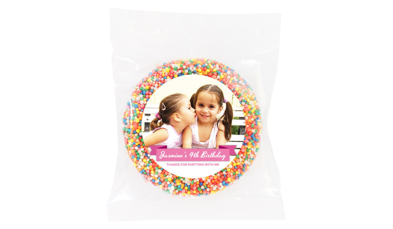 Banner Photo Birthday Giant Chocolate Freckle