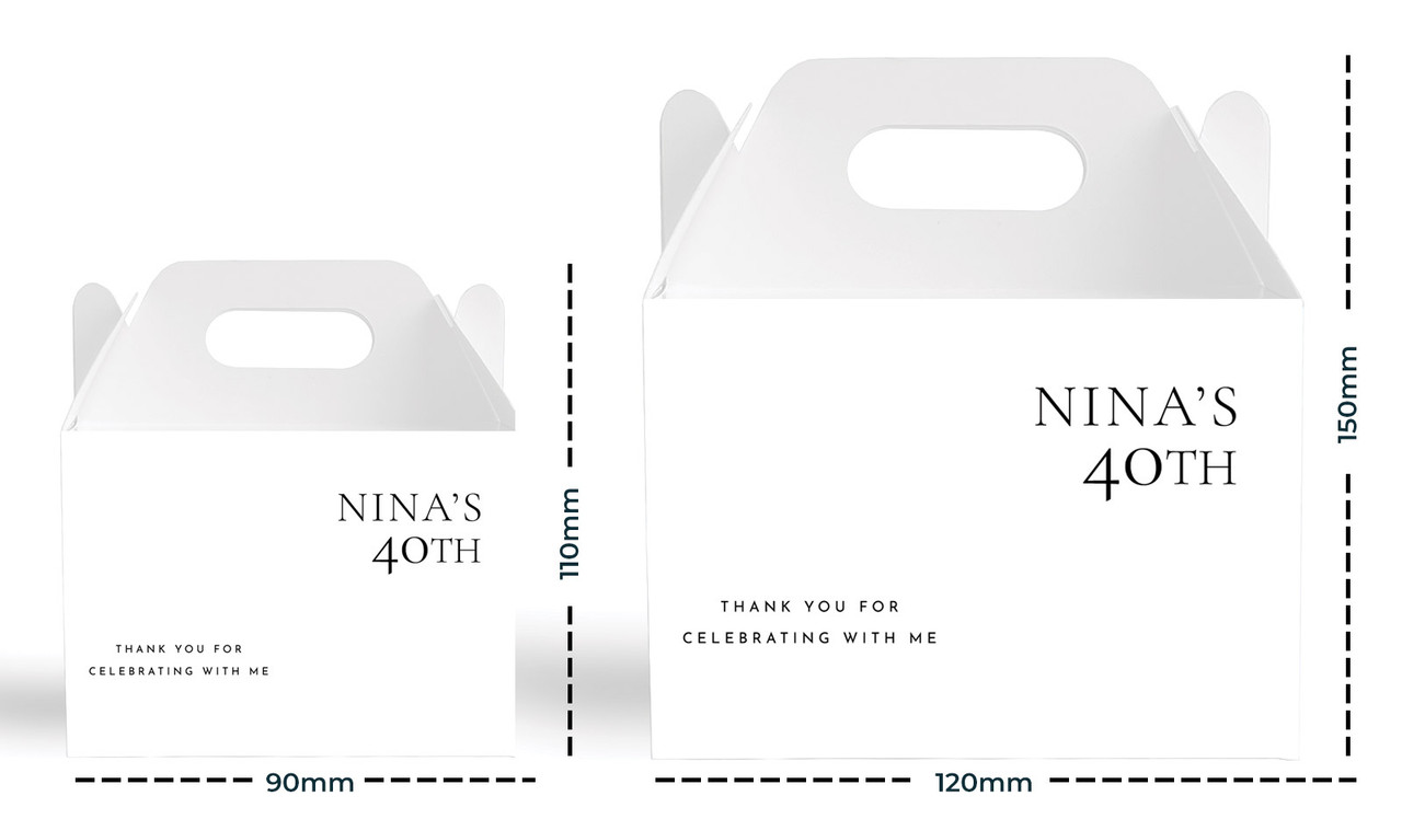 Size difference between regular and large gable boxes