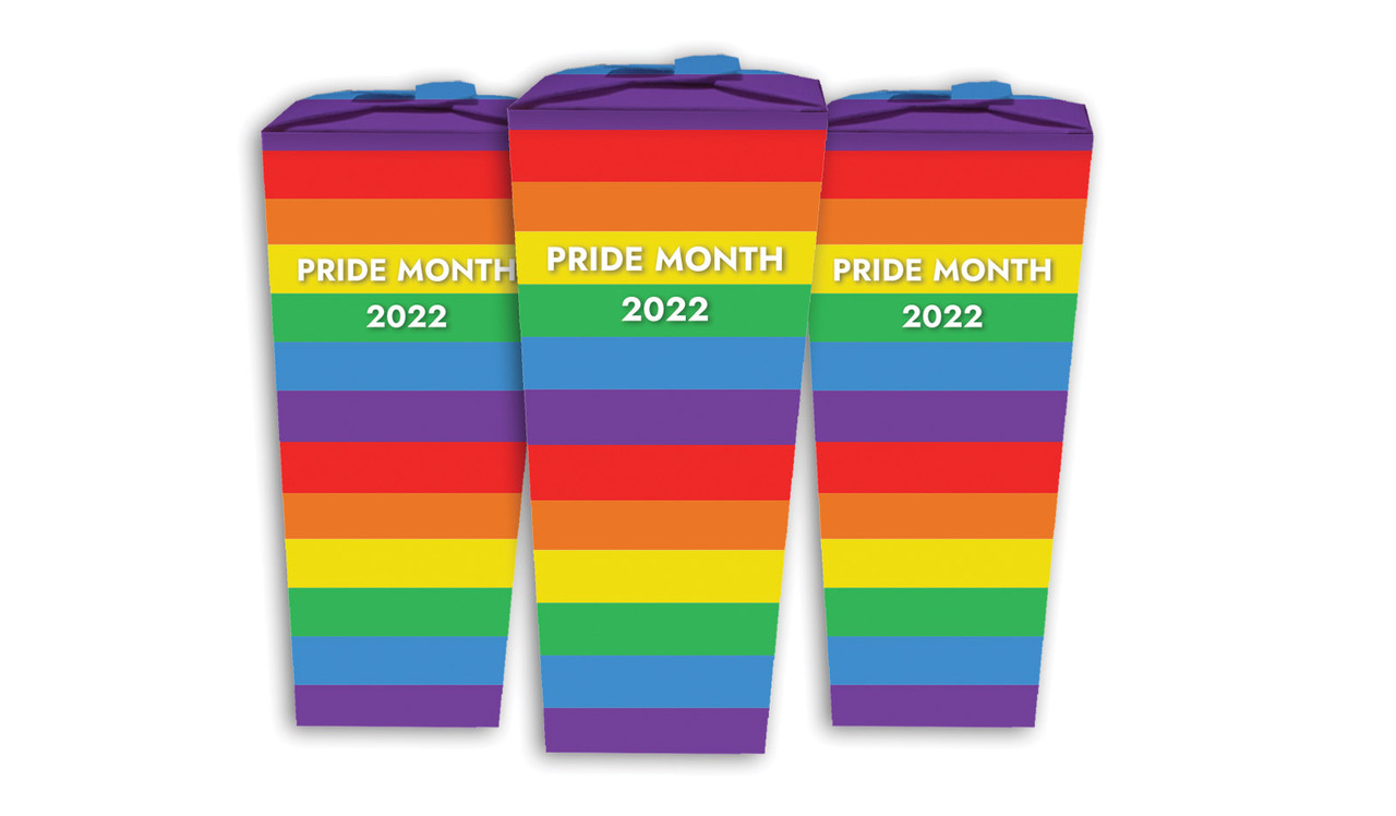 Simple Flag Pride Personalised Chocaboxes