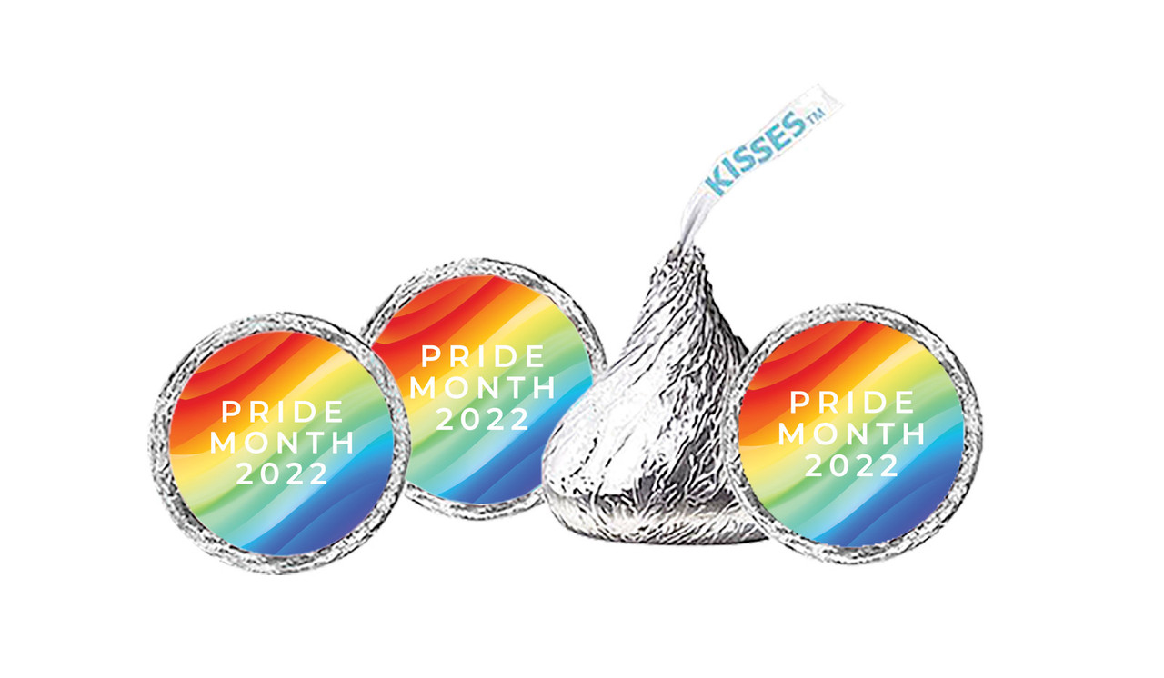 Contemporary Pride Personalised Hersheys Kisses
