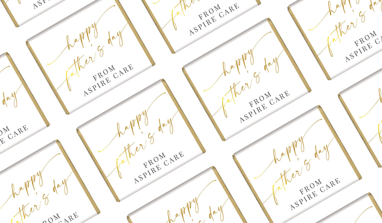 Golden Script Father's Day Mini Chocolates