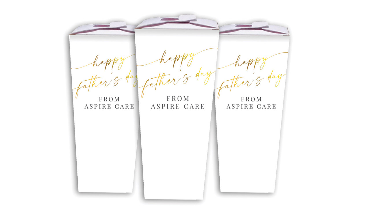 Golden Script Fathers Day Personalised Chocaboxes
