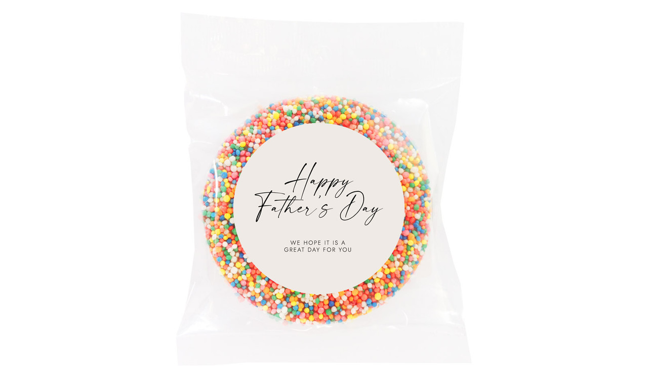 Natural Fathers Day Custom Giant Chocolate Freckle