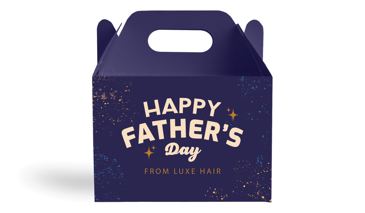 Night Sky Fathers Day Personalised Gable Favour Box
