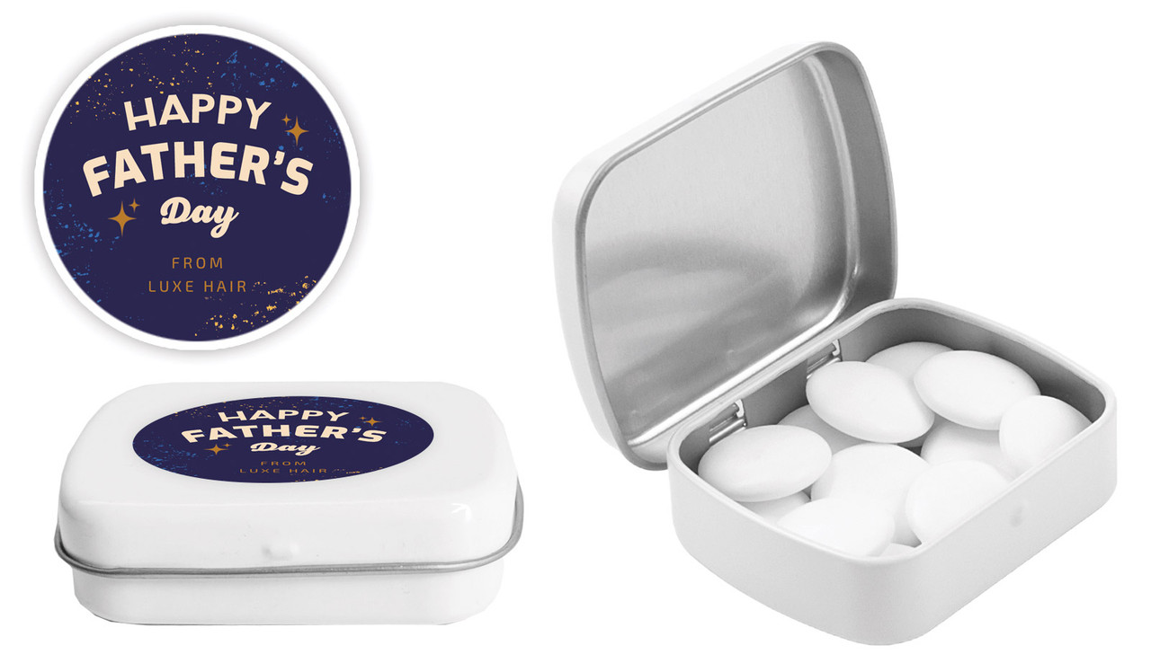 Night Sky Fathers Day Personalised Mint Tins