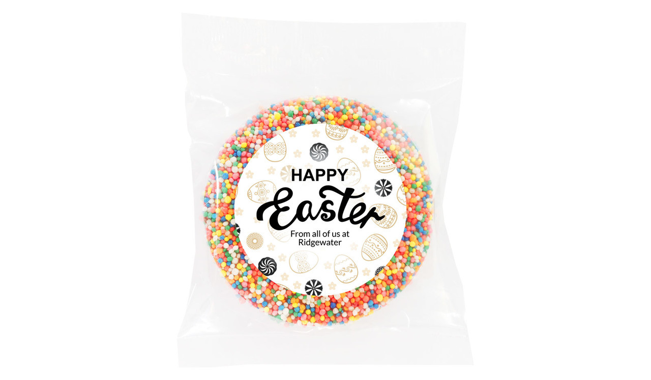 Sophisticated Personalised Easter Giant Chocolate Freckles