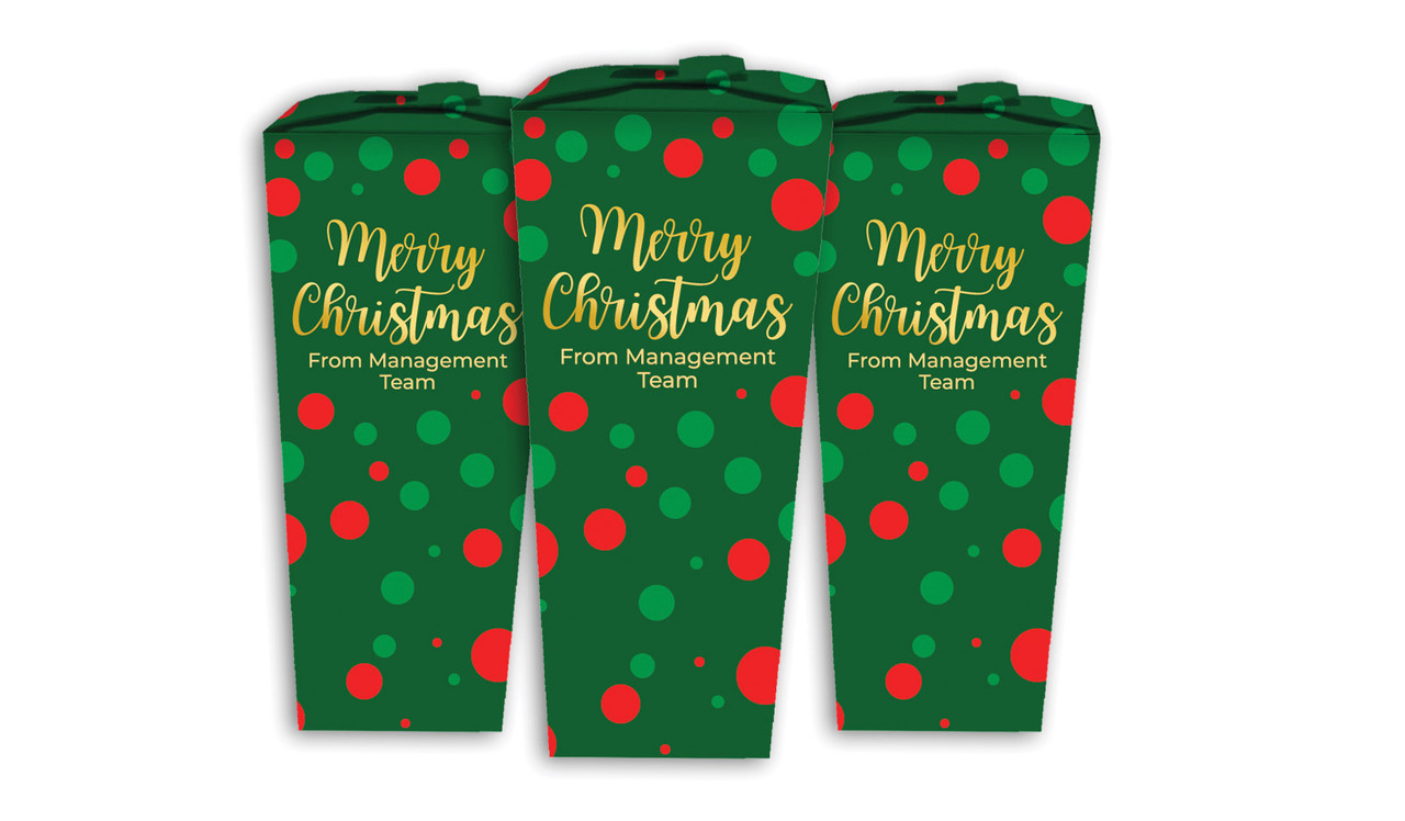 Xmas Dots Christmas Personalised Chocabox
