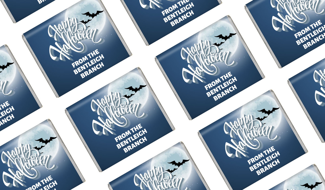 Blue Moon Halloween Mini Chocolates