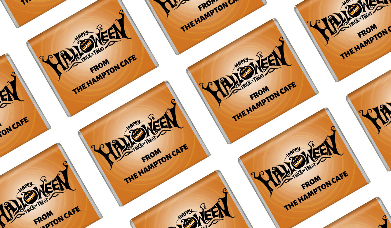 Halloween Script Halloween Mini Chocolates
