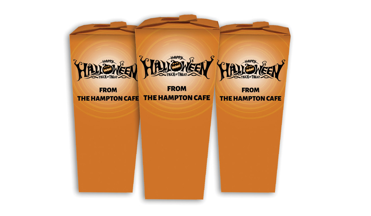 Halloween Script Halloween Personalised Chocaboxes