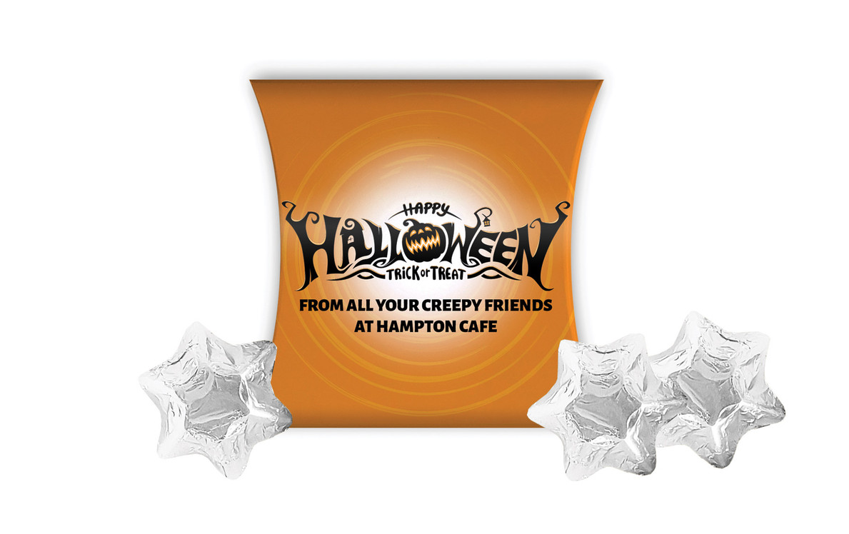 Halloween Script Halloween Personalised Pillow Boxes