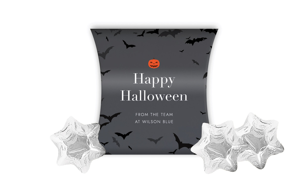 Pumpkin Head Halloween Personalised Pillow Boxes