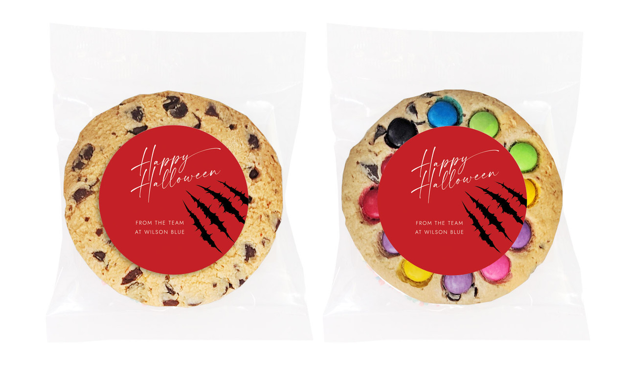Slash Halloween Personalised Cookie