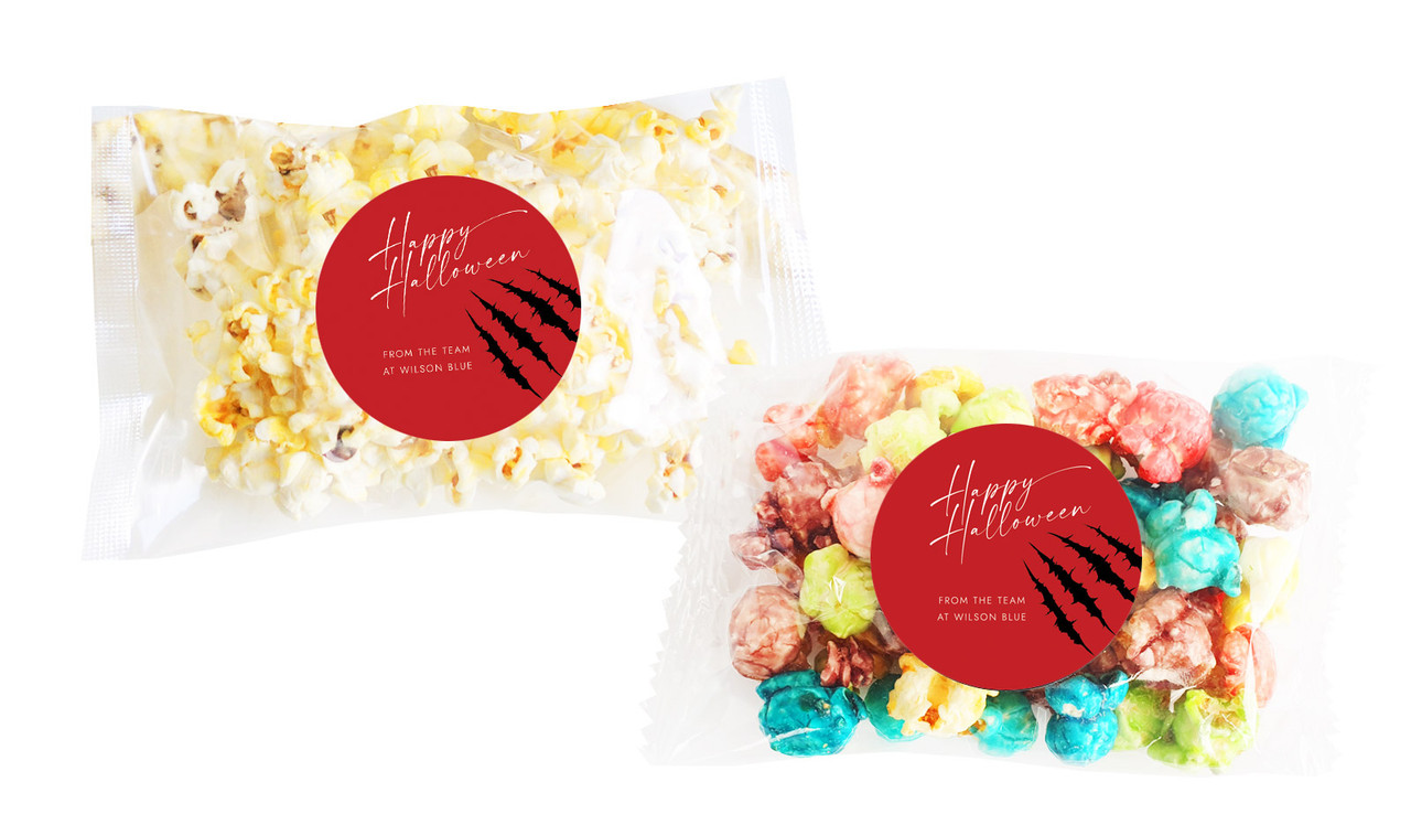 Slash Halloween Personalised Popcorn Bag