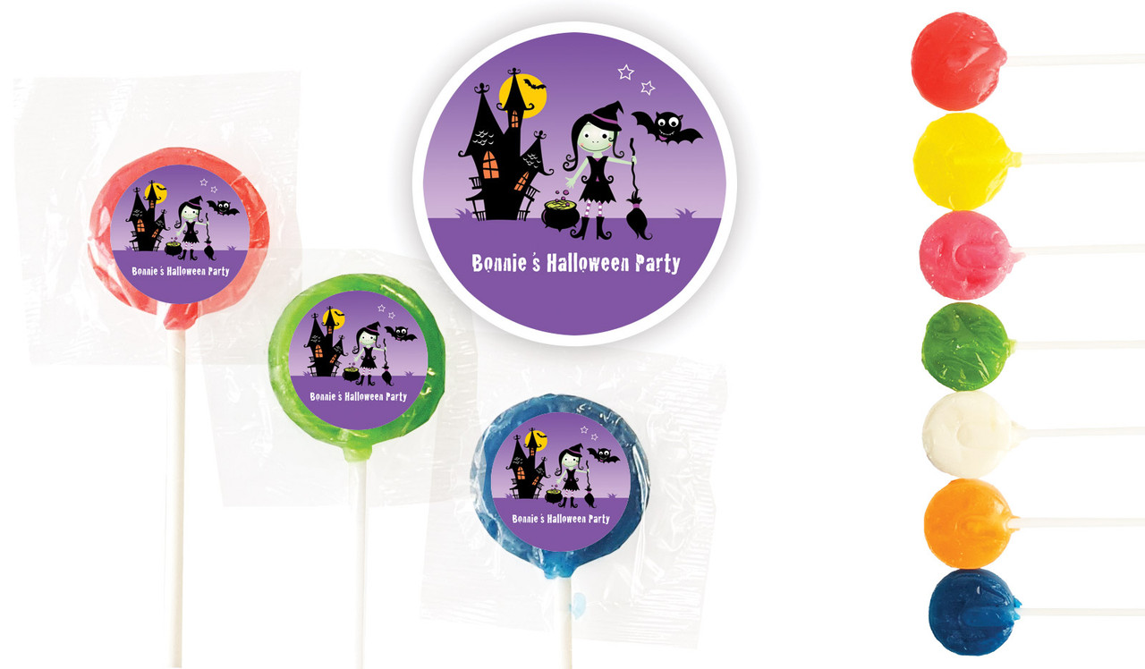 Halloween Witch Halloween Custom 3cm Mini Lollipops