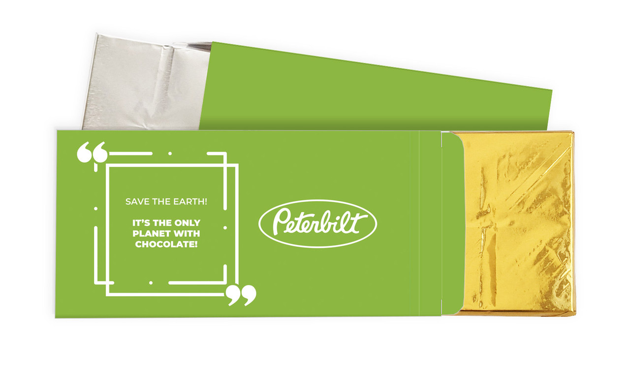 Save The Earth Meme Personalised Chocolate Bar In A Box