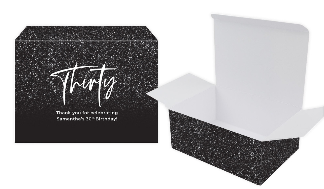 30th Birthday Personalised Tuck Gift Box