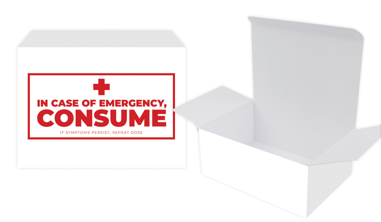 Emergency Consume International Nurses Day Personalised Tuck Gift Box
