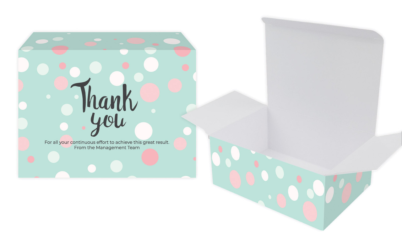 Dots Personalised Tuck Gift Box