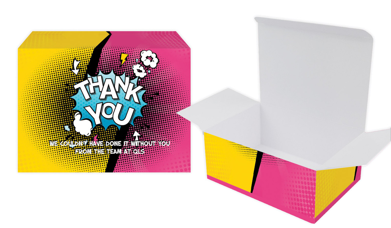 Fun Starburst Personalised Tuck Gift Box