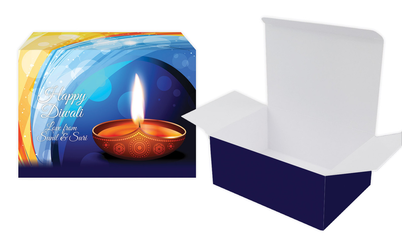 Vibrant Diwali Personalised Tuck Gift Box